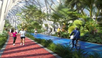 Jogging Track & Cycling Path