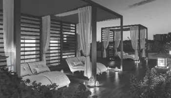 Seating Under Cabana & Gazebo